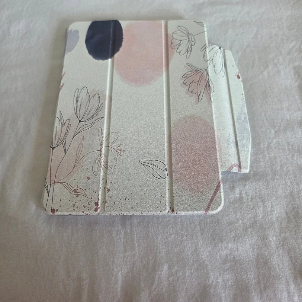 SaharaCase Folio Case iPad Pro 11 Floral Abstract Watercolor Clear Back Slim